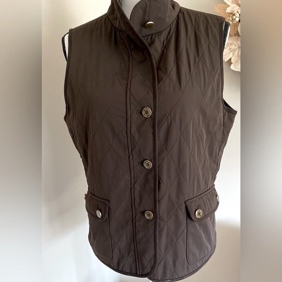 Talbots Fleece lined Vest - Picture 2 of 6